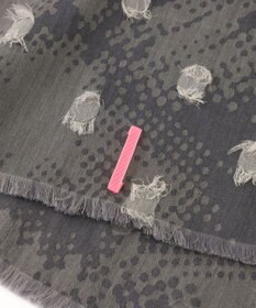 POLS コットン・キュプラ MIXTURE　フサスカーフ