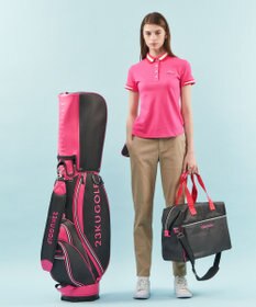 23区GOLF 【WOMEN】【UVケア・吸水速乾】ハニカムカノコ 半袖ポロシャツ