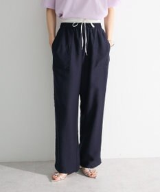 Green Parks 接触冷感ウエストレイヤードツイルパンツ