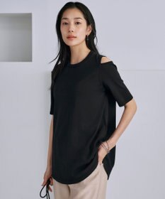 ICB 【接触冷感・UVカット・洗える】 VIS/NYハイゲージ デザインプルオーバー