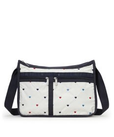 LeSportsac DELUXE EVERYDAY BAG/トリコロールハートエンブロイダリー