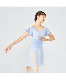 Chacott フレアスリーブレオタード