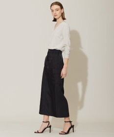 ICB 【WEB限定カラーあり・接触冷感・UVケア・洗える】 シンセティックハイゲージ Vネックプルオーバー