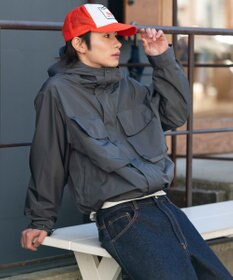 WEGO 【ユニセックス着用ITEM/アウトドア】フードシェルブルゾン