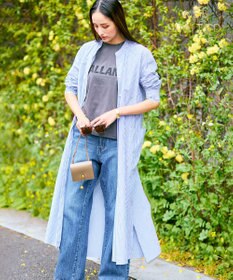 BEIGE， 【WEB限定】GILLES / シャツワンピース