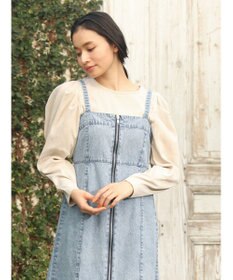 Green Parks ・ＥＬＥＮＣＡＲＥ　ＤＵＥ　デニム　Ｗ　ＺＩＰジャンスカ