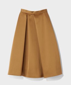 GRACE CONTINENTAL ボリュームサテンタックスカート