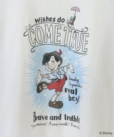 Green Parks ピノキオ／ラグランプリントＴシャツ