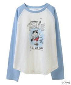 Green Parks ピノキオ／ラグランプリントＴシャツ