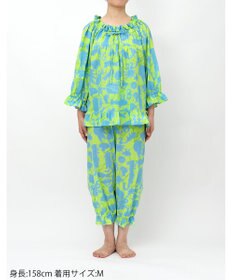 tsumori chisato SLEEP ツモリチサト パジャマ 綿100%(本体) ローン素材 8分袖 長袖 8分丈 レディース UDT211 /ワコール