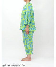 tsumori chisato SLEEP ツモリチサト パジャマ 綿100%(本体) ローン素材 8分袖 長袖 8分丈 レディース UDT211 /ワコール