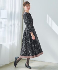 Tiaclasse L 【洗える】トワルドジュイ配色ワンピース