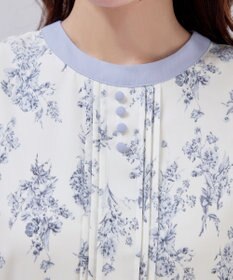 Tiaclasse L 【洗える】トワルドジュイ配色ワンピース