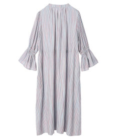 earth music&ecology マルチストライプワンピース