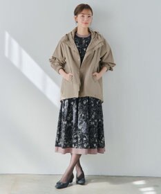 Tiaclasse L 【洗える】トワルドジュイ配色ワンピース