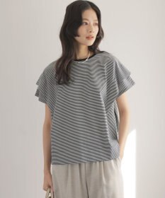組曲 S GIZAコットンドルマンスリーブ Tシャツ