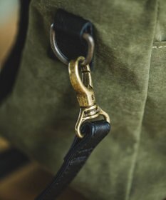 YUSHI EVER - FLAP SHOULDER ナイロン 本革 かぶせショルダーバッグ