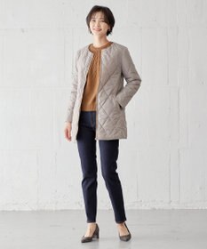 J.PRESS LADIES L 【WEB限定・洗える】 EIGER CORD 求心編み ニット