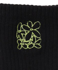 WEGO 底パイル刺繍デザインソックス（丈14㎝）