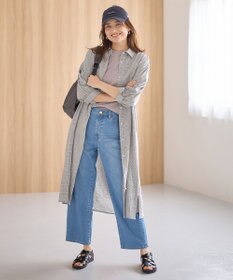 ANY ヨーロピアンリネンシャツワンピース