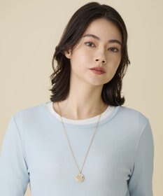 自由区 メッセージラウンド ネックレス