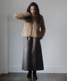 Green Parks ■ＥＳＣＡＲ　シャギーニットジャケット