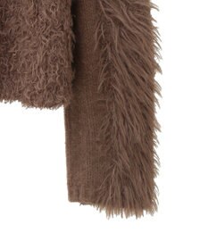 Green Parks ■ＥＳＣＡＲ　シャギーニットジャケット