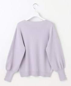 Feroux 【洗える】Vネック プルオーバー ニット