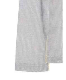 Green Parks 配色ステッチシアーリブプルオーバー