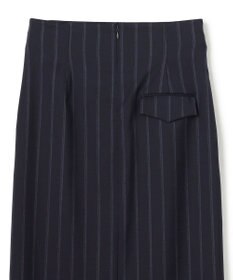 BEIGE， 【セットアップ対応】GEORGE / ウールストライプ ハイウエストスカート