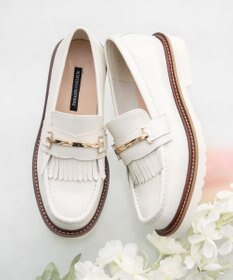 Bridget Birkin 【PARADIS COULEUR】メタルバーフリンジローファー