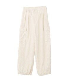 earth music&ecology 総レースカーゴパンツ