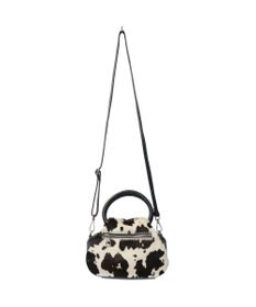 INTER-CHAUSSURES 【ANDREA CARDONE ITALI】異素材コンビハンドバッグ