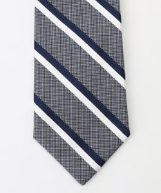 J.PRESS MEN 【FRESHERS COLLECTION】ダブルストライプネクタイ