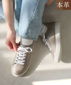 Pointer 本革スライドオンスニーカー