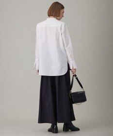 ICB L 【洗える】 トリアセコットンタイプライター シャツブラウス