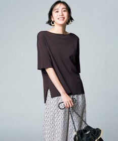 UNFILO スゴ機能 ハーフスリーブニットT