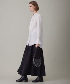 ICB L 【洗える】 トリアセコットンタイプライター シャツブラウス