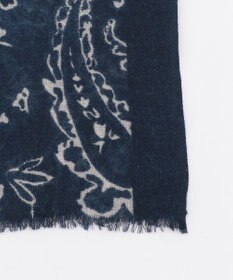 JOSEPH ABBOUD 【イタリア製】クラッシーペイズリー　ストール