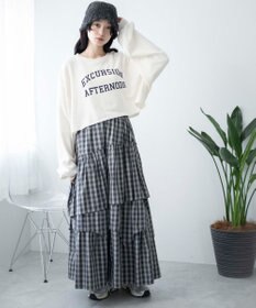 WEGO ヴィンテージライクショートスウェット