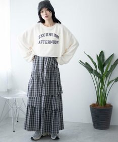 WEGO ヴィンテージライクショートスウェット