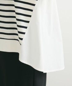 Green Parks 布帛切り替えフレアカットプルオーバー