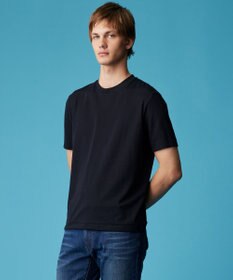 JOSEPH ABBOUD 【和紙ニット/日本素材・縫製/ 軽量/通気性/速乾性】和紙フライス Tシャツ