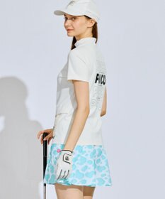 PW CIRCULUS 【UV遮蔽率99.5%  UVカット / 速乾 / ストレッチ】【WOMEN】ポケットモックT ゴルフウェア レディース