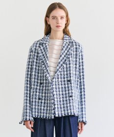 BEIGE， BERYL / ファンシーツイードダブルジャケット