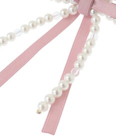 Maison de FLEUR パールリボン2SETクリップ