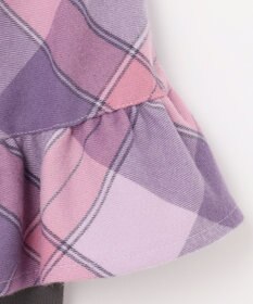 ANY KIDS チェック スカッツ