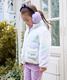 ANY KIDS パール×リボンイヤーマフ