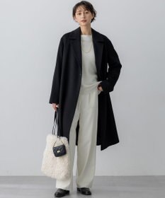 23区 【洗える】ウールカシミヤラメ ドルマンスリーブ ニット