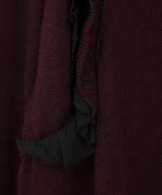 YECCA VECCA 【archive】ラッフルニットワンピース